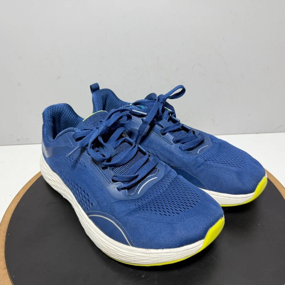 Whitin Running Shoes Men 12 Wide Toe Box Athletic Sneakers Blue Athleisure Core